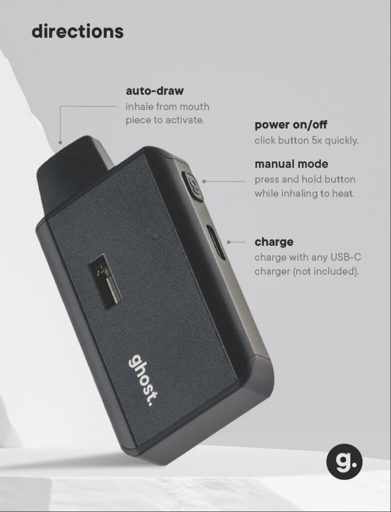ghost extracts device instructions
